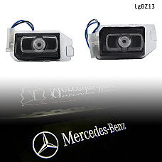 Φώτα με προτζέκτορα λογότυπου Mercedes-Benz για καθρέφτες - LgBZ13 - Sellzone.bg Φώτα με προτζέκτορα λογότυπου Mercedes-Benz για καθρέφτες - LgBZ13